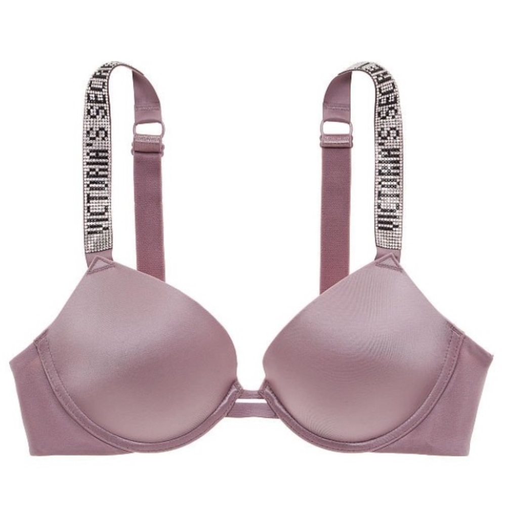 🔥VS Very Sexy Shine Strap Push-Up Bra